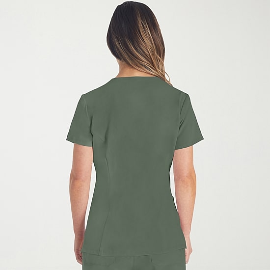 Dickies Dk Eds Essentials Womens V Neck Short Sleeve Scrub Top