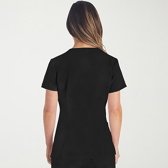 Dickies Dk Eds Essentials Womens V Neck Short Sleeve Scrub Top