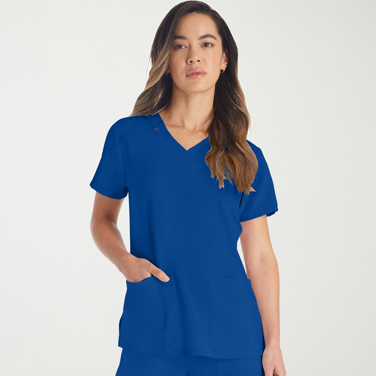 Dickies Womens V Neck Short Sleeve Scrub Top