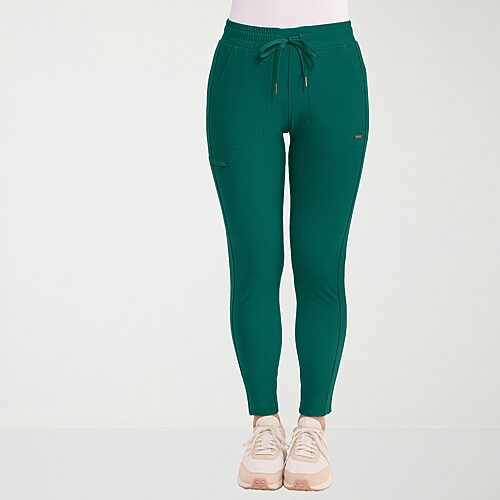 Cherokee Womens Tall Scrub Pant In Green