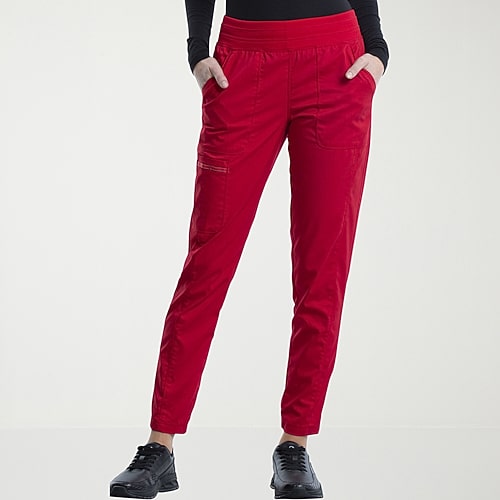 Cherokee Ck Ww Revolution Womens Tall Scrub Pant In Red