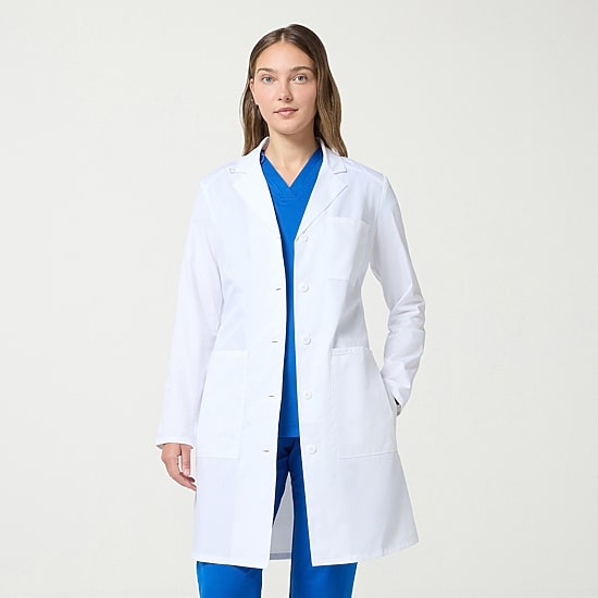 Cherokee Ck Project Lab Womens Long Sleeve Lab Coat
