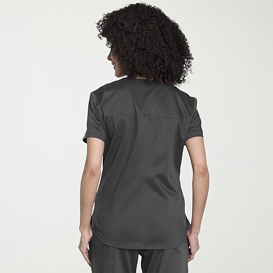 Cherokee Ck Ww Revolution Womens V Neck Short Sleeve Scrub Top
