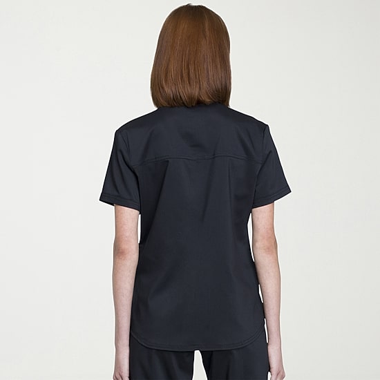 Cherokee Ck Ww Revolution Womens V Neck Short Sleeve Scrub Top