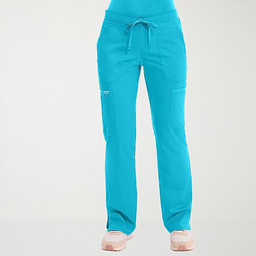 Cherokee Ck Ww Revolution Womens Petite Scrub Pant, Petite X-small, Blue