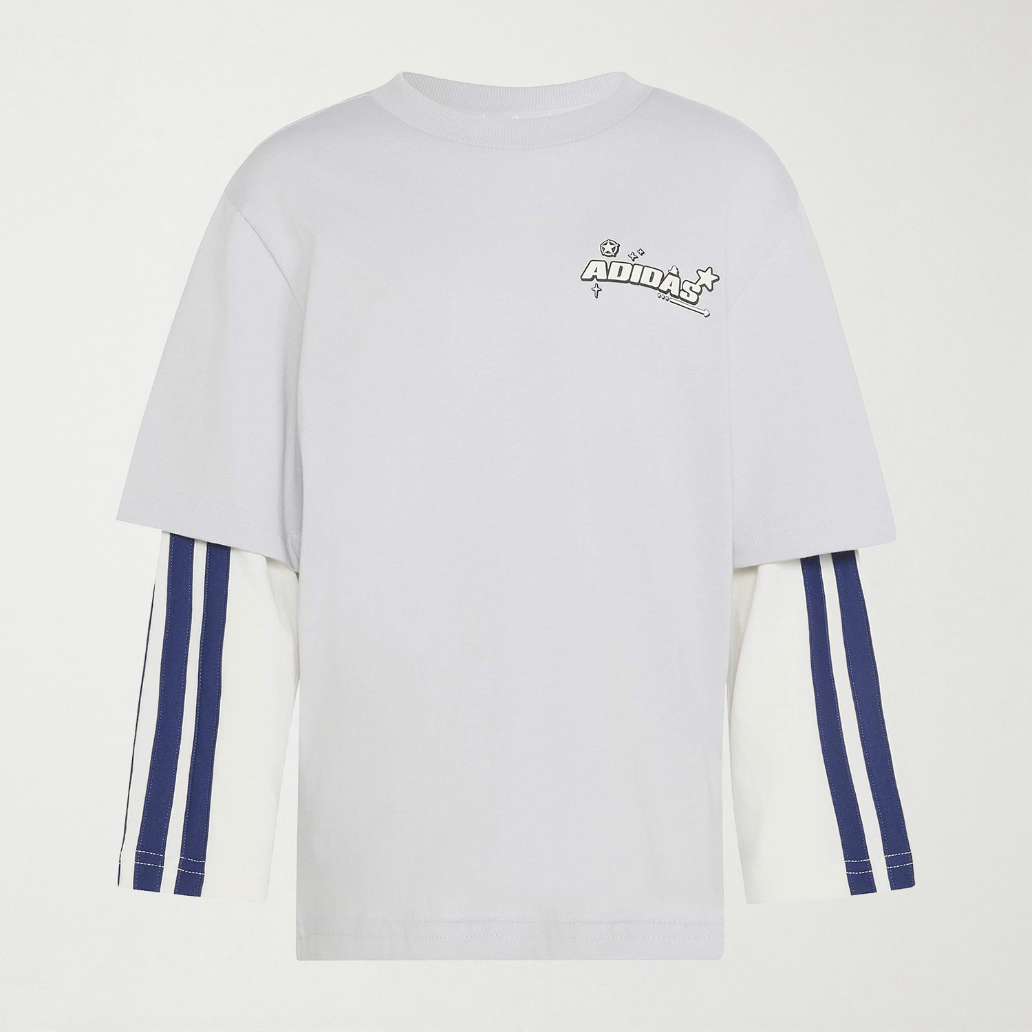 adidas x Disney Unisex Crew Neck Long Sleeve Regular Fit Toy Story Graphic T-Shirt