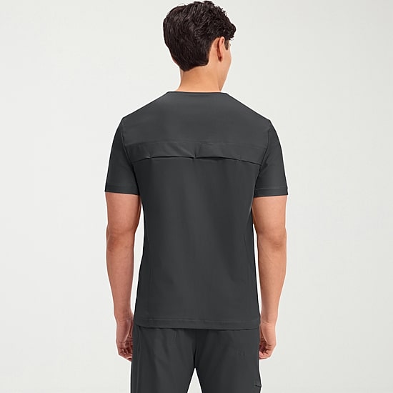Cherokee Ck Form Mens Big and Tall V Neck Short Sleeve Scrub Top