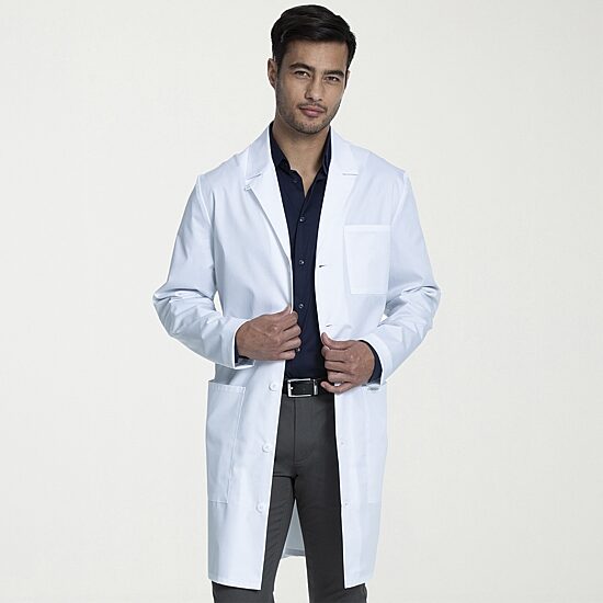 Cherokee Ck Project Lab Mens Big and Tall Long Sleeve Lab Coat