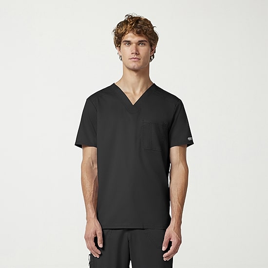 Cherokee Ck Ww Revolution Mens V Neck Short Sleeve Scrub Top