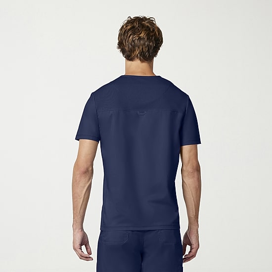 Cherokee Mens Big and Tall V Neck Short Sleeve Scrub Top