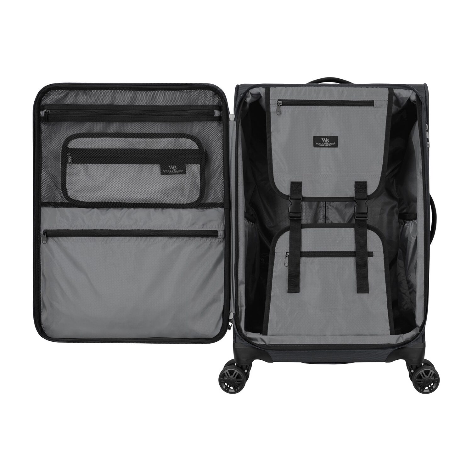 Wallybags Stratford 29 Inch Softside Checked Spinner Luggage