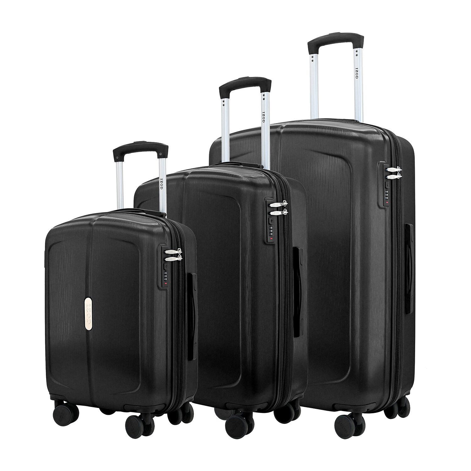 IZOD Mateo 3-pc. Hardside Expandable LIGHTWEIGHT Luggage Set