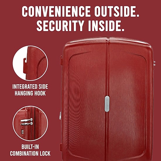 IZOD Mateo 3-pc. Hardside Expandable Lightweight Luggage Set