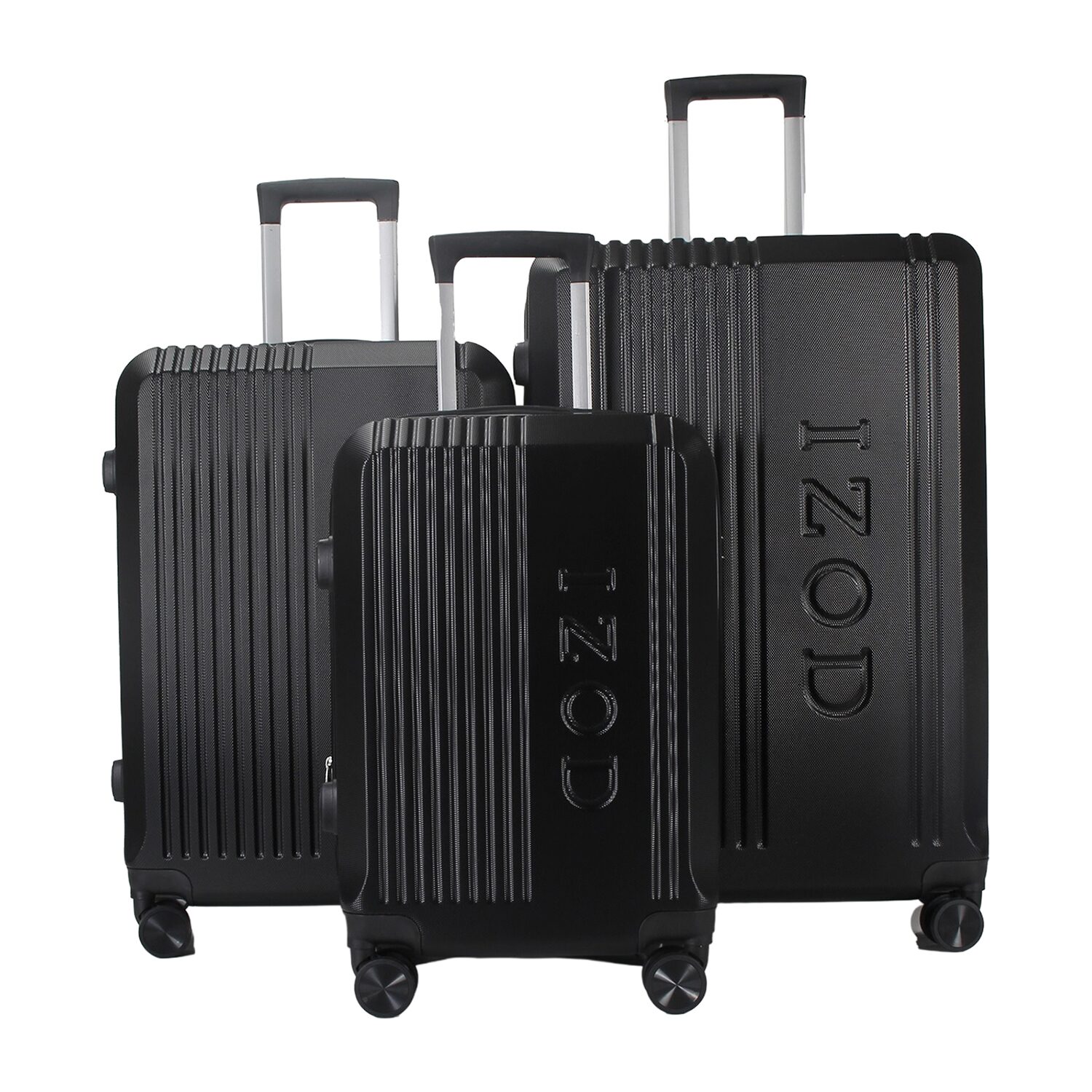 IZOD Zane 3-pc. Hardside Expandable Luggage Set