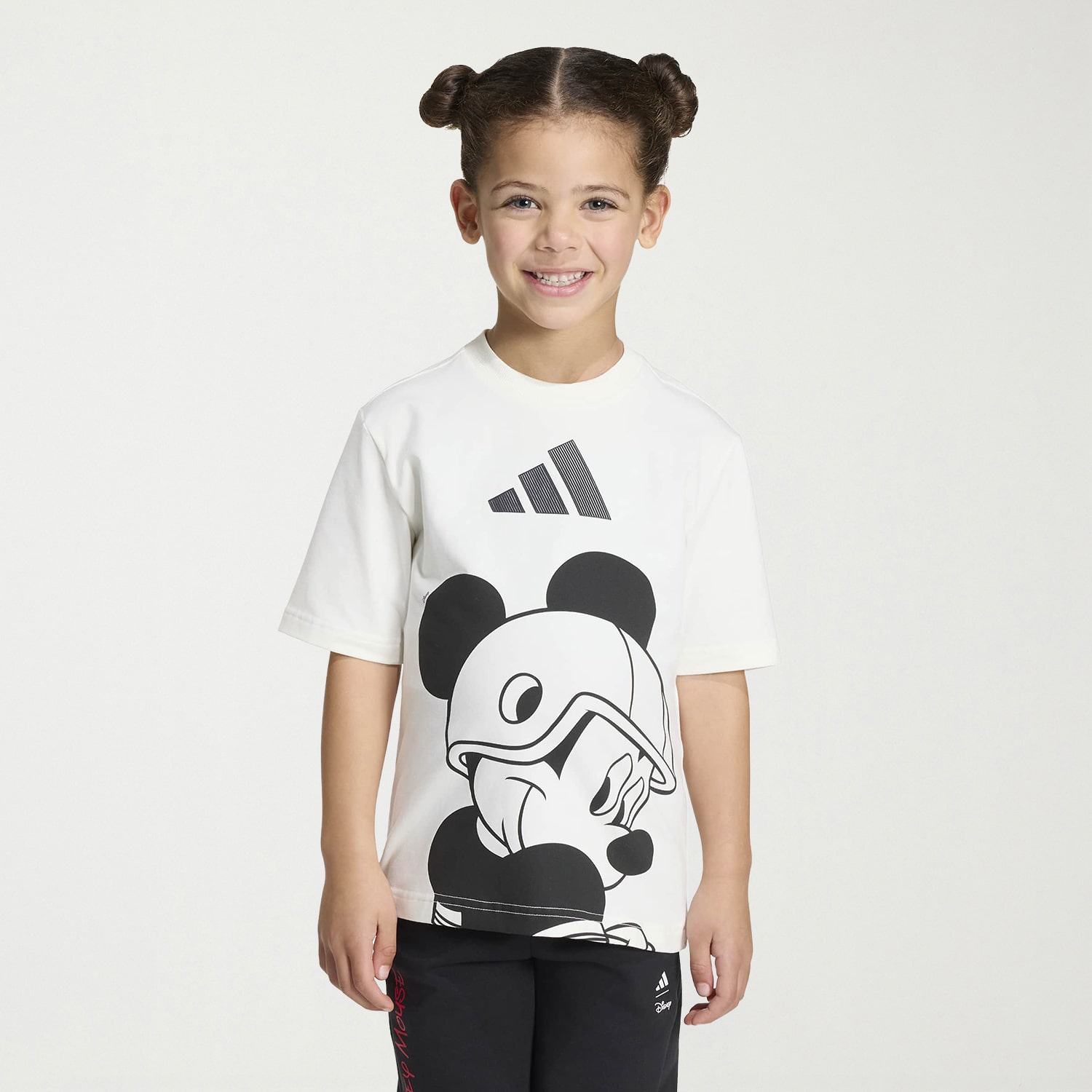 adidas Unisex Crew Neck Short Sleeve Regular Fit Mickey Mouse Graphic T-Shirt