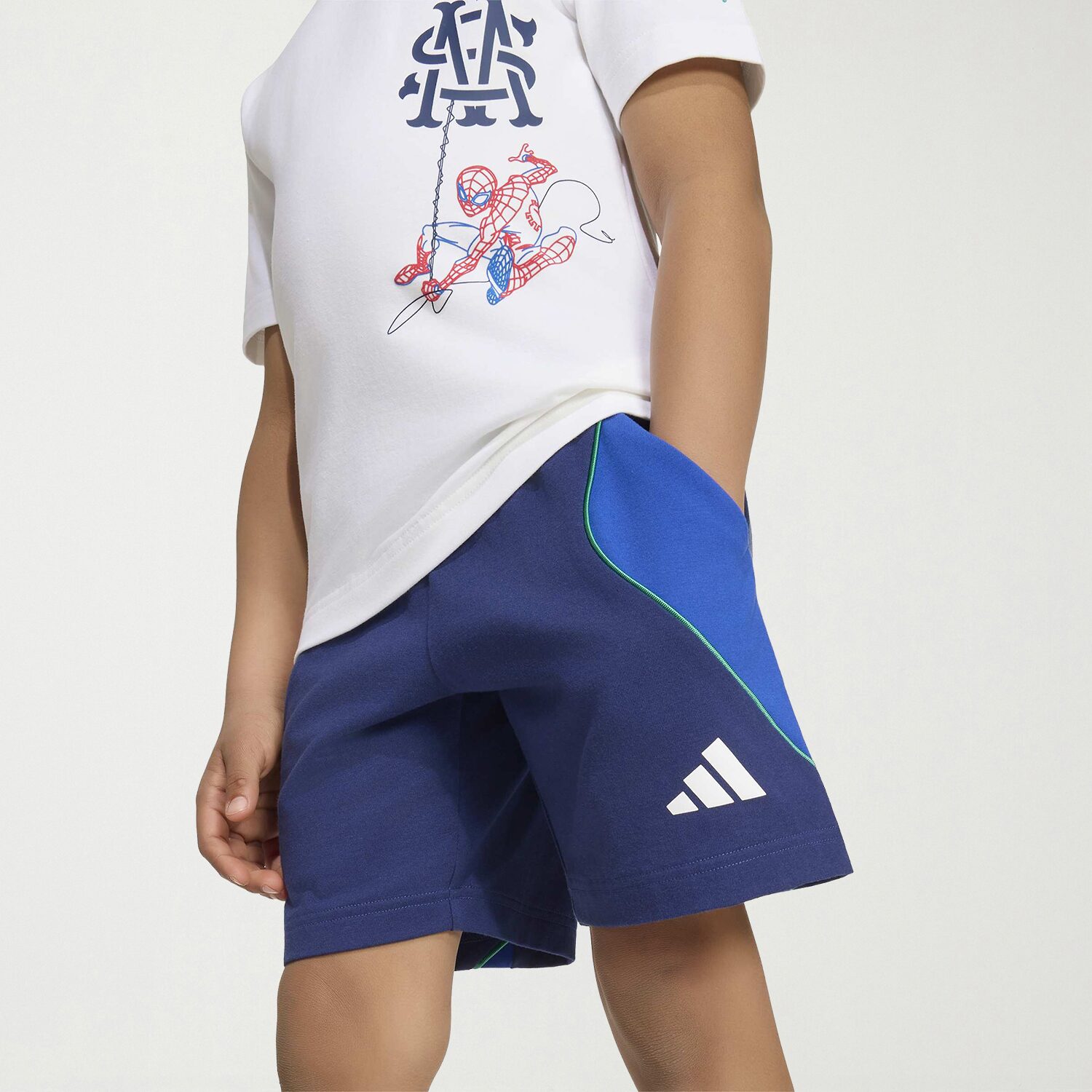 adidas x Disney Boys Spiderman 2-pc. Short Set