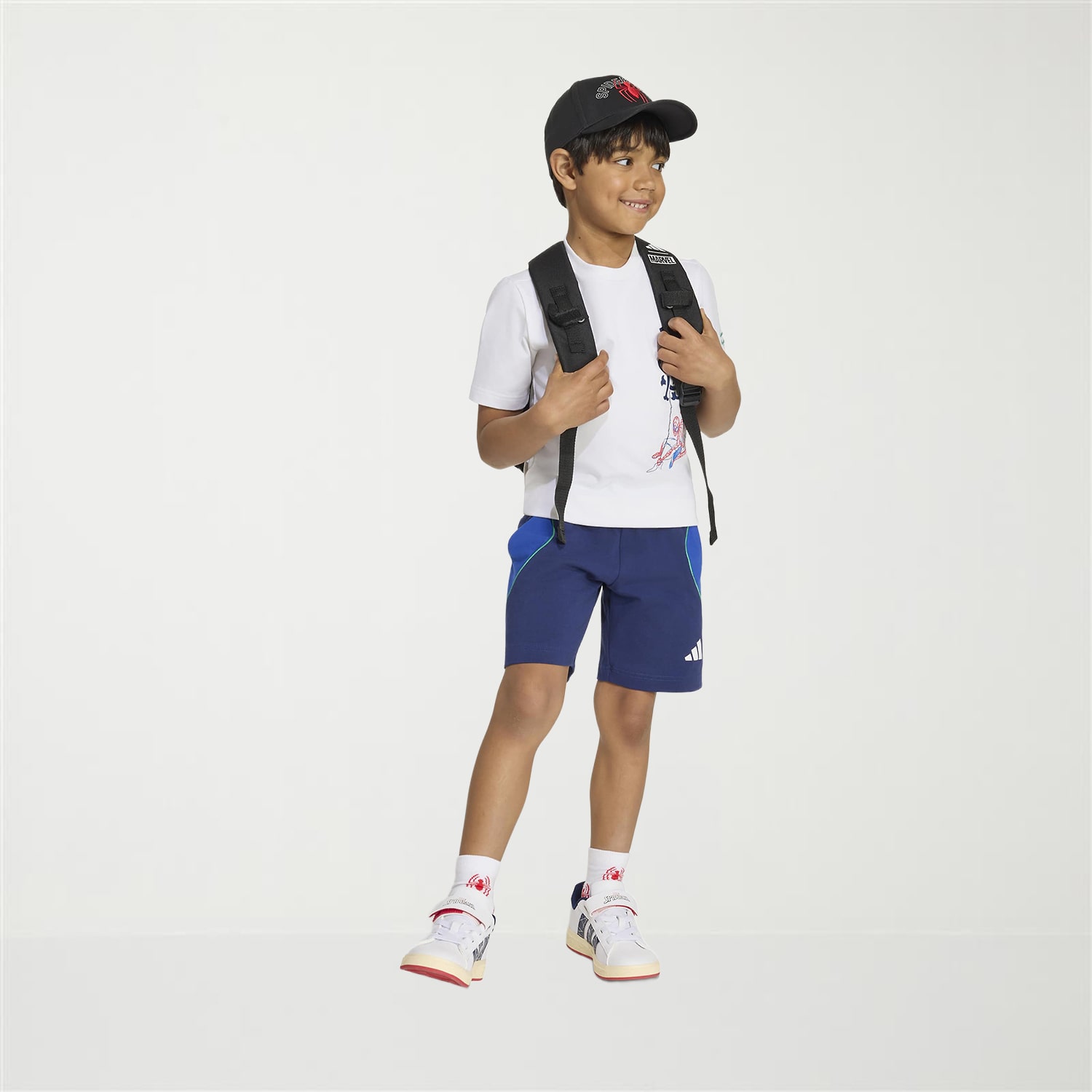adidas x Disney Boys Spiderman 2-pc. Short Set