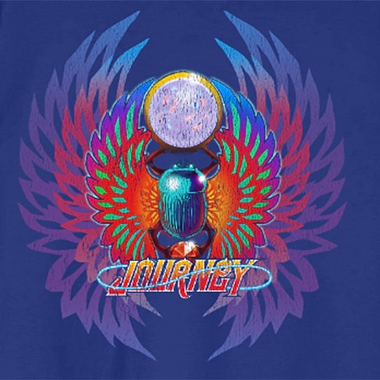 Journey Mens Crew Neck Short Sleeve Regular Fit Graphic T-Shirt