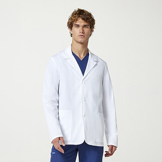 Cherokee Ck Form Mens Long Sleeve Lab Coat
