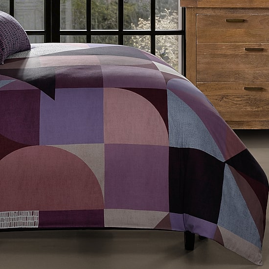 Bebejan Orchid Matrix 5-pc. Reversible Comforter Set