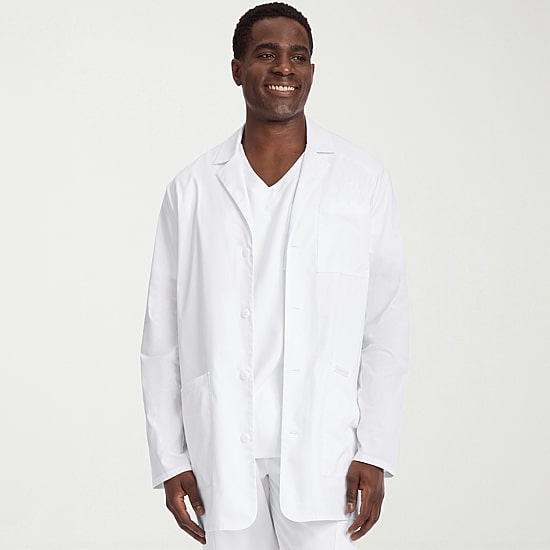 Cherokee Ck Project Lab Mens Long Sleeve Lab Coat