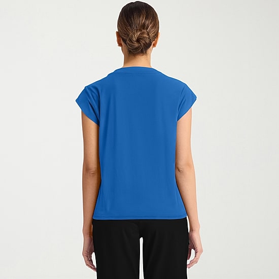 Cherokee Womens Crew Neck Short Sleeve Scrub Top