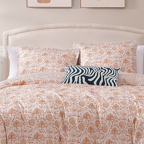 Bebejan Clay Tree Reversible Comforter Set