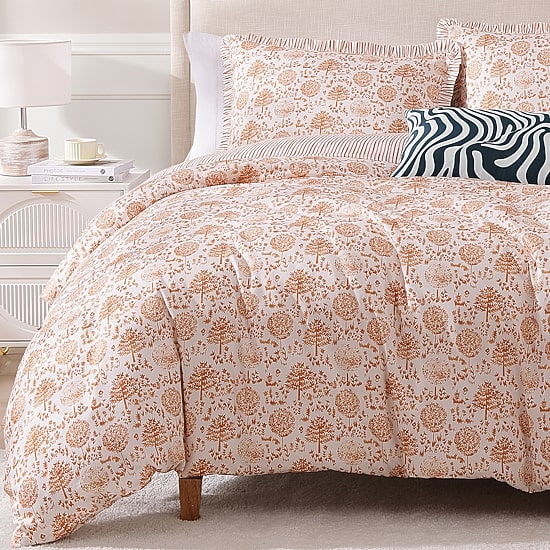 Bebejan Clay Tree Reversible Comforter Set