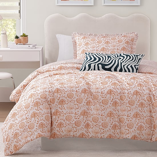 Bebejan Clay Tree Reversible Comforter Set