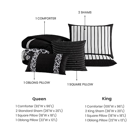 Bebejan Jaguar 5-pc. Reversible Comforter Set