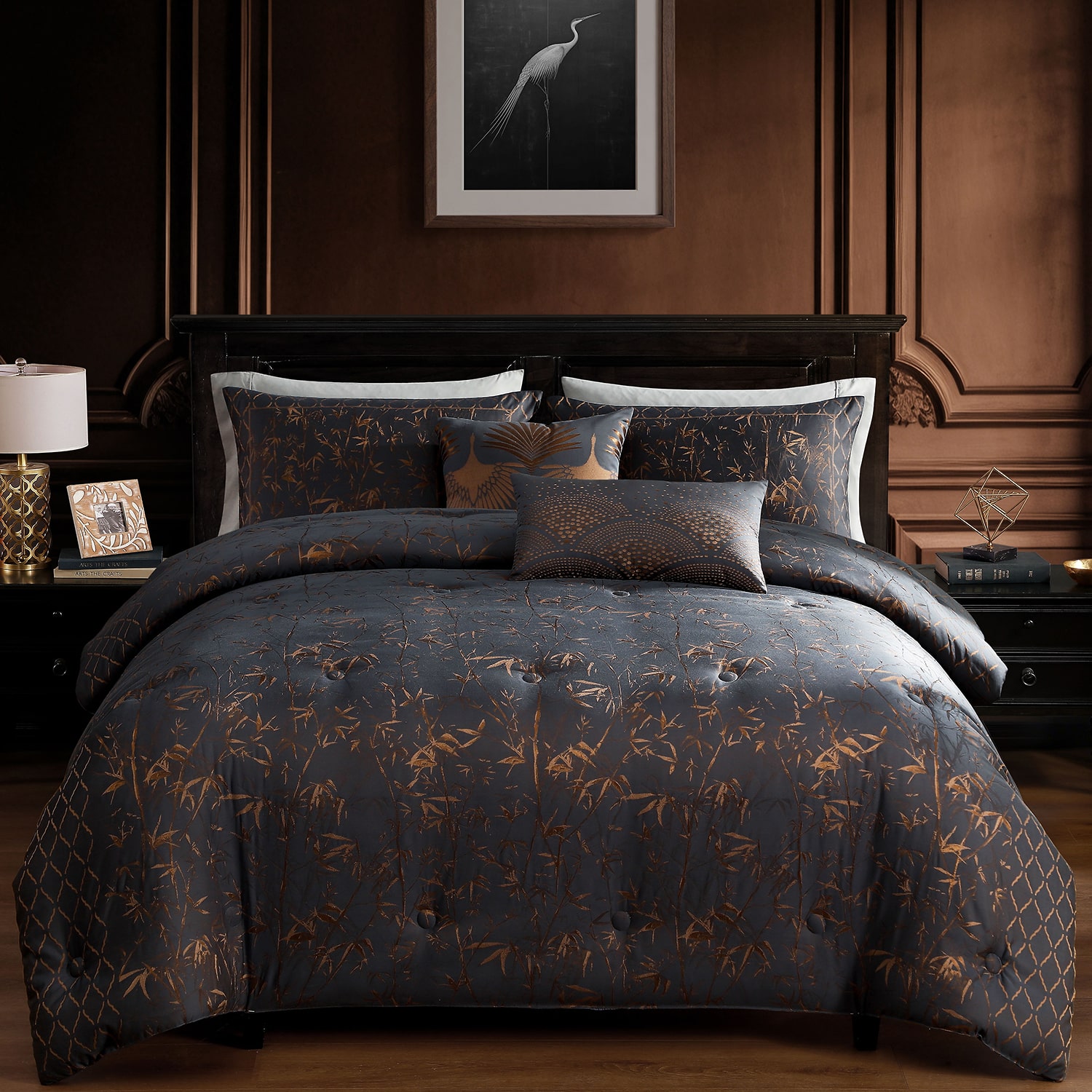 Bebejan Bamaboo Tree 5-pc. Comforter Set