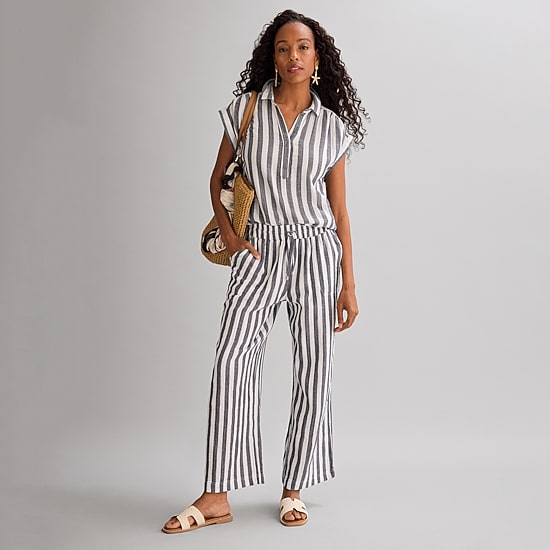 St. John's Bay Womens Straight Cropped Pant