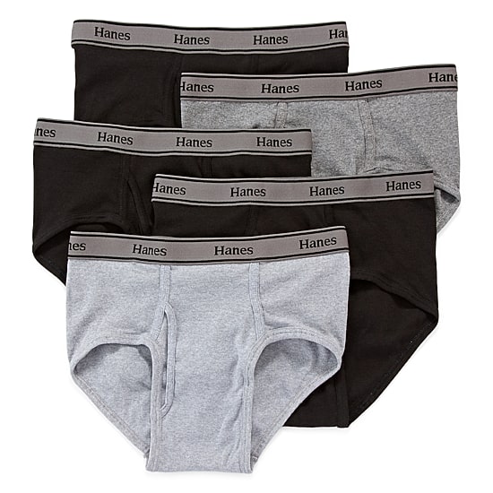 Hanes Fresh Iq Comfortflex Bonus Pack Mens 5 Pack Briefs J7805b