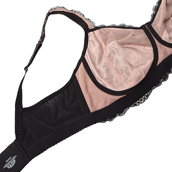 Curvy Couture Luxe Lace Wireless Bra-1320