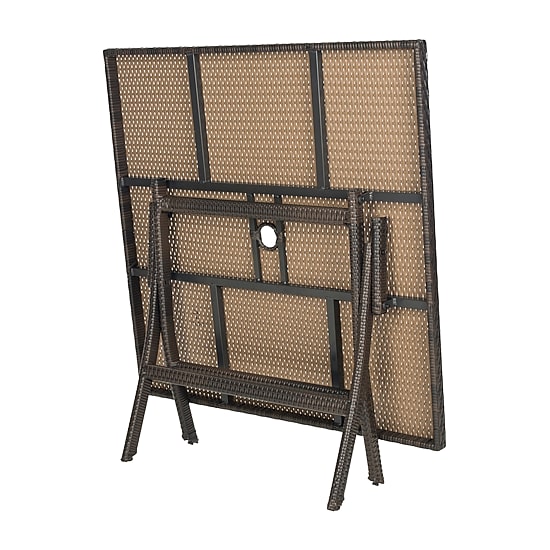Safavieh Samana Folding Rattan Side Table