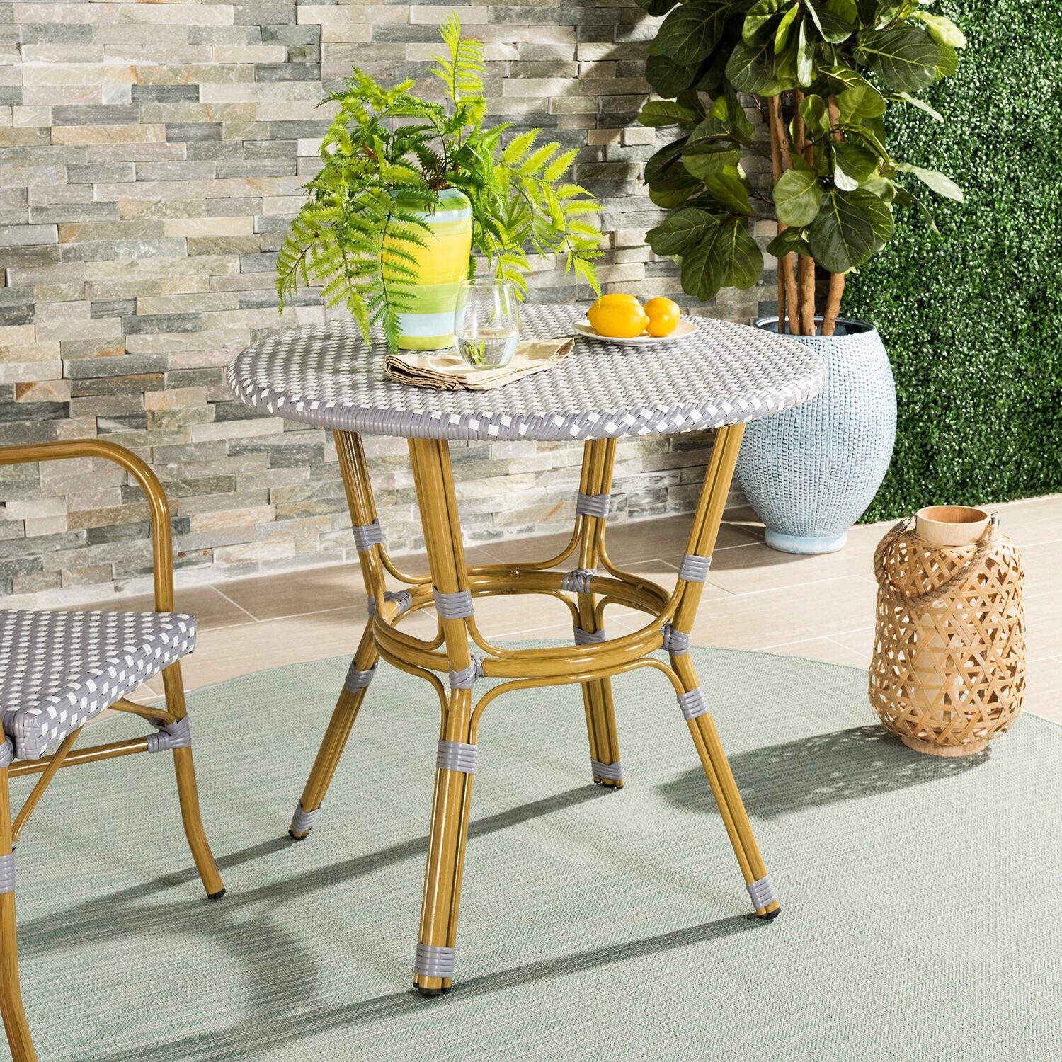 Safavieh Sidford Rattan Side Table