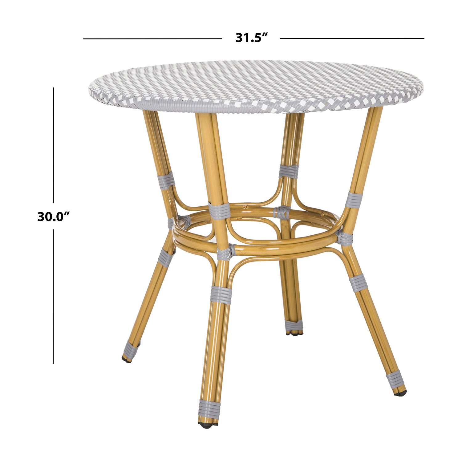 Safavieh Sidford Rattan Side Table
