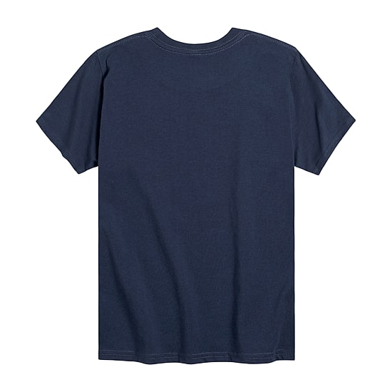 Americana Baseball Little & Big Kid Boys Crew Neck Short Sleeve Flag Regular Fit Graphic T-Shirt