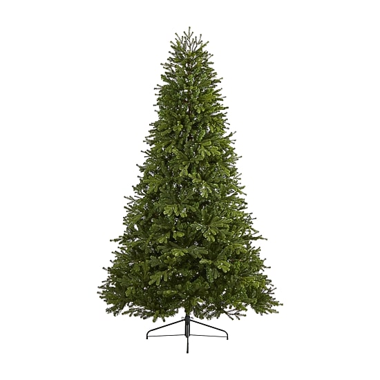 Nearly Natural Washington Fir 7 1/2 Foot Pre-Lit Fir Christmas Tree
