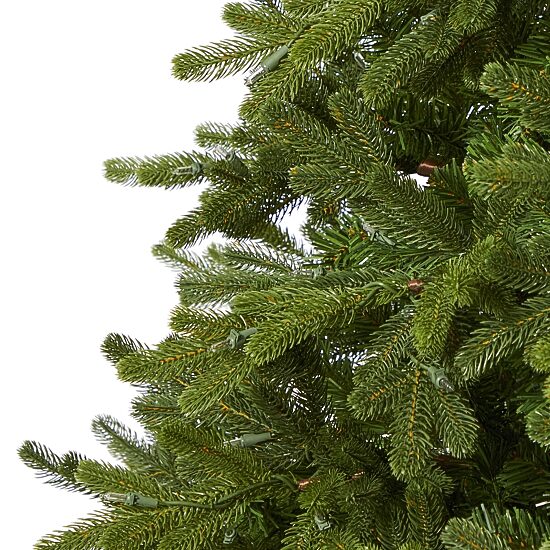 Nearly Natural Washington Fir 7 1/2 Foot Pre-Lit Fir Christmas Tree