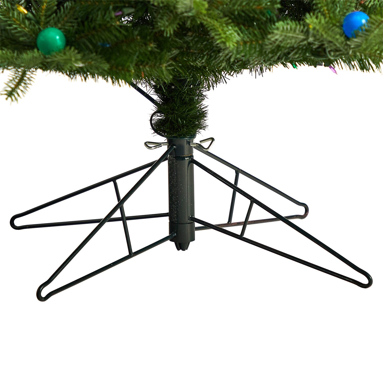 Nearly Natural 9 1/2 Foot Pre-Lit Fir Christmas Tree