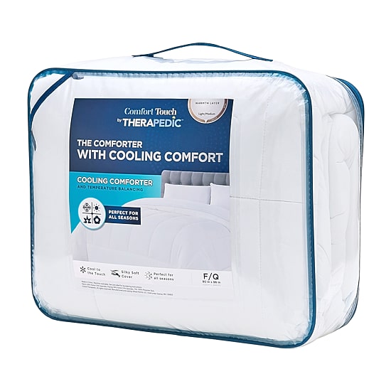 Comfort Touch by Therapedic™ Cooling Midweight Comforter