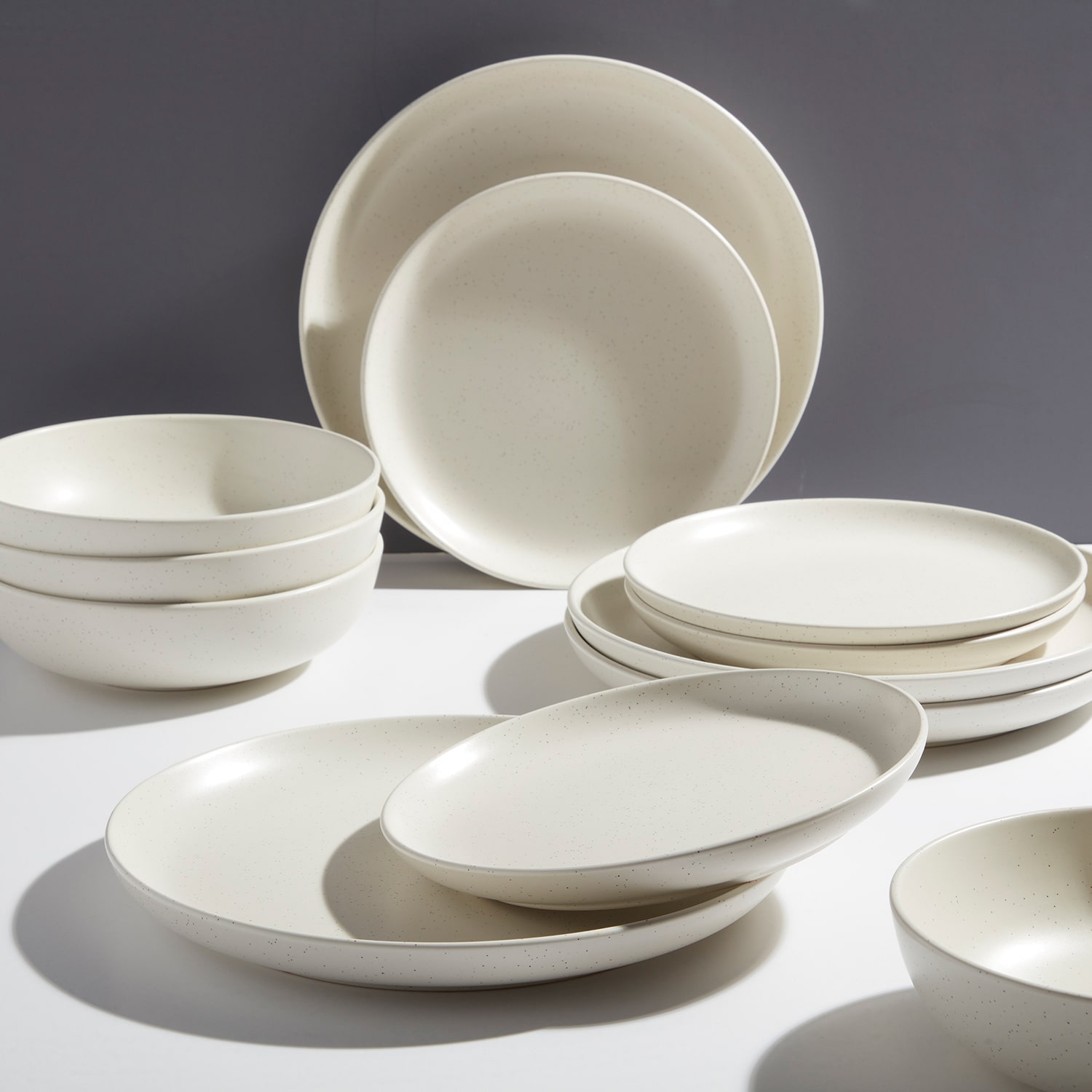 Fieldcrest Legacy 12-pc. Stoneware Dinnerware Set