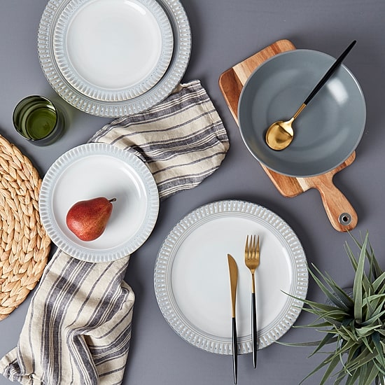 Fieldcrest Cambria 12-pc. Stoneware Dinnerware Set