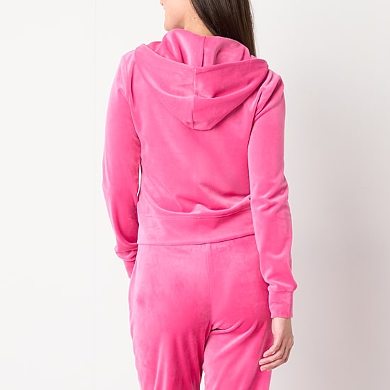 Juicy By Juicy Couture Womens Juniors Midweight Track Jacket