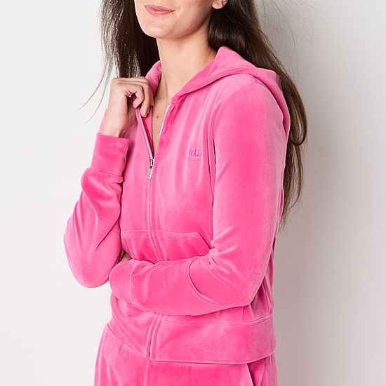 Juicy By Juicy Couture Womens Juniors Midweight Track Jacket