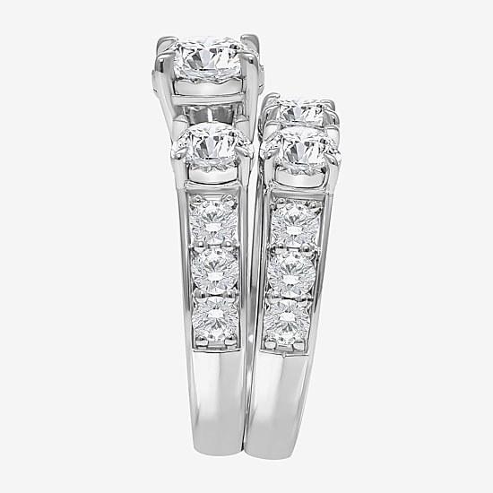 Love Lives Forever Womens 4 CT. T.W. Lab Grown White Diamond 10K