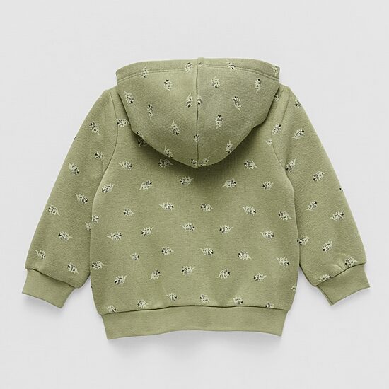 Okie Dokie Baby Boys Fleece Hooded Lightweight Jacket