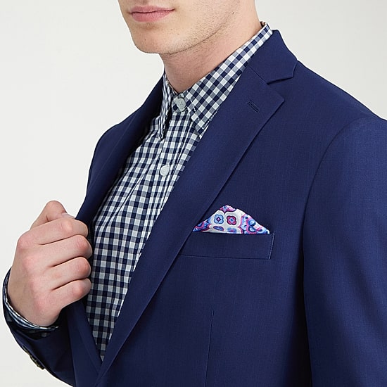Haggar Smart Wash Tech Suit Mens Stretch Fabric Slim Fit Suit Jacket