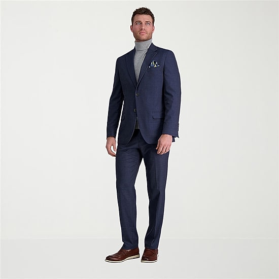Haggar JMH Tailored Windowpane Men’s Suit Separates